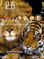 Тема Safary для Symbian 9