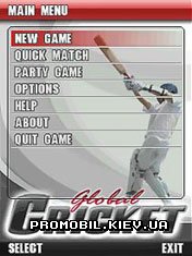 Global Cricket для Symbian 9