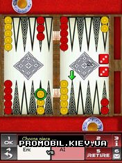 Multiplayer Championship Backgammon для Symbian 9