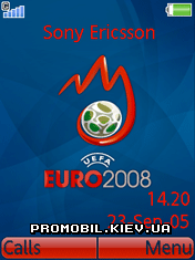 Тема Euro 2008 для Sony Ericsson