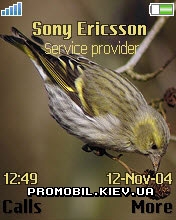 Тема Bird для Sony Ericsson