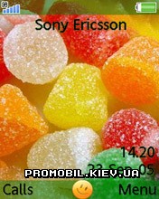 Тема marmeladka для Sony Ericsson 240x320