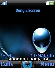 Тема для Sony Ericsson 176x220 - Alien Ware
