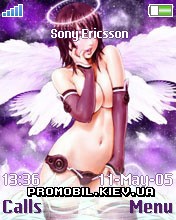 Тема для Sony Ericsson 176x220 - Anime Angel