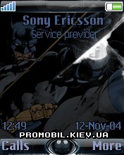 Тема для Sony Ericsson 176x220 - Batman