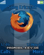 Тема для Sony Ericsson 176x220 - Elegant Firefox