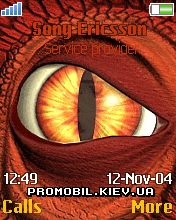 Тема для Sony Ericsson 176x220 - Eye