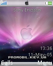 Тема для Sony Ericsson 176x220 - MacLeopard