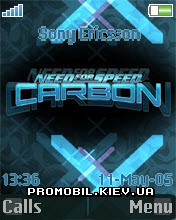 Тема для Sony Ericsson 176x220 - NFS Carbon v2