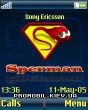 Тема для Sony Ericsson 176x220 - Sperman