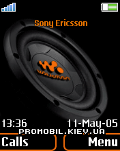 Тема для Sony Ericsson 176x220 - Walkman bass