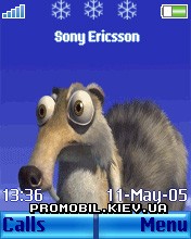 Тема для Sony Ericsson 176x220 - Ice-Age