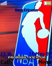 Тема для Sony Ericsson 176x220 - NBA