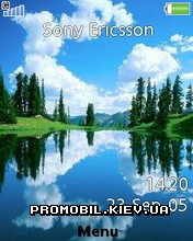 Тема для Sony Ericsson 240x320 - Peaceful Lake