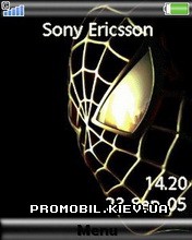 Тема для Sony Ericsson 240x320 - Animated Spiderman