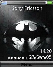 Тема для Sony Ericsson 240x320 - Batman Qwec
