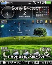 Тема для Sony Ericsson 240x320 - Swf Windows