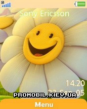 Тема для Sony Ericsson 240x320 - Smile