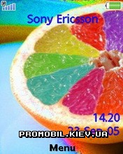 Тема для Sony Ericsson 240x320 - Orange