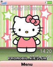 Тема для Sony Ericsson 240x320 - Kitty