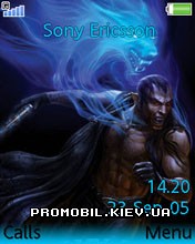Тема для Sony Ericsson 176x220 - Magic Wolf