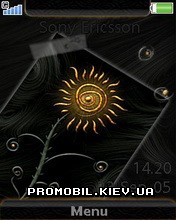 Тема для Sony Ericsson 240x320 - Sun Flower