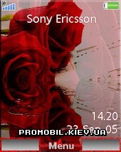 Тема для Sony Ericsson 240x320 - Rosy Love