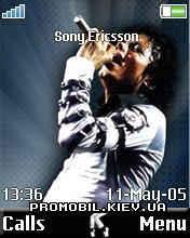 Тема для Sony Ericsson 176x220 - Michael Jackson