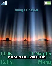 Тема для Sony Ericsson 176x220 - Aurora Borealis