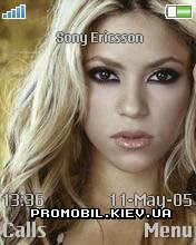 Тема для Sony Ericsson 176x220 - Shakira