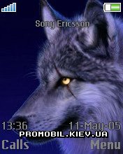 Тема для Sony Ericsson 176x220 - Wolf