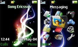 Тема для Sony Ericsson 128x160 - Something