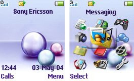 Тема для Sony Ericsson 128x160 - Simple