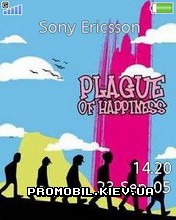 Тема для Sony Ericsson 240x320 - Plague Of Happiness