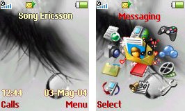 Тема для Sony Ericsson 128x160 - Tear