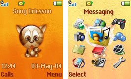 Тема для Sony Ericsson 128x160 - Sweet Kitten