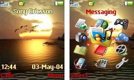 Тема для Sony Ericsson 128x160 - Sun Set
