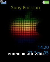 Тема для Sony Ericsson 240x320 - Apple