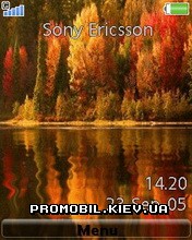 Тема для Sony Ericsson 240x320 - Lake orange