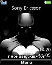 Тема для Sony Ericsson 240x320 - Black Batman