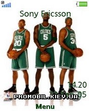 Тема для Sony Ericsson 240x320 - Boston Celtics
