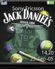 Тема для Sony Ericsson 240x320 - Disco JD