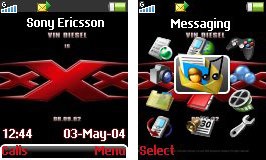 Тема для Sony Ericsson 128x160 - Triple X
