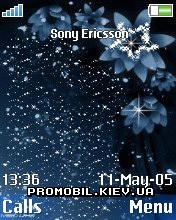 Тема для Sony Ericsson 176x220 - Blue Silence