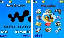 Тема для Sony Ericsson 128x160 - Walkman Light Blue