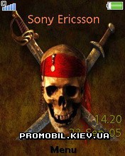 Тема для Sony Ericsson 240x320 - Pirates Of Carribean