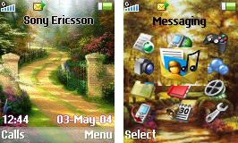 Тема для Sony Ericsson 128x160 - Reverie