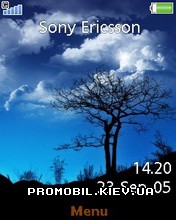 Тема для Sony Ericsson 240x320 - Twilight Blue
