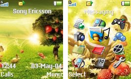 Тема для Sony Ericsson 128x160 - Magic