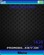 Тема для Sony Ericsson 240x320 - Black And Blue